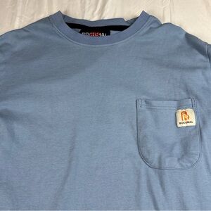 Light Blue Pocket Tee